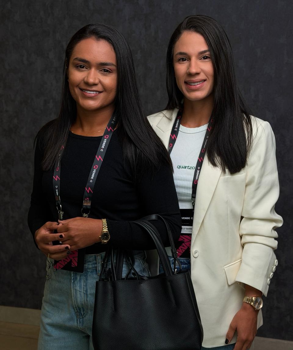 Vanessa Candido e Mikaelly Barros, sócias da Quartzo